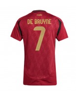 Ženske Nogometnih dresov Belgija Kevin De Bruyne #7 Domači EP 2024 Kratki rokavi